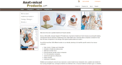 Desktop Screenshot of anatomicalproducts.com